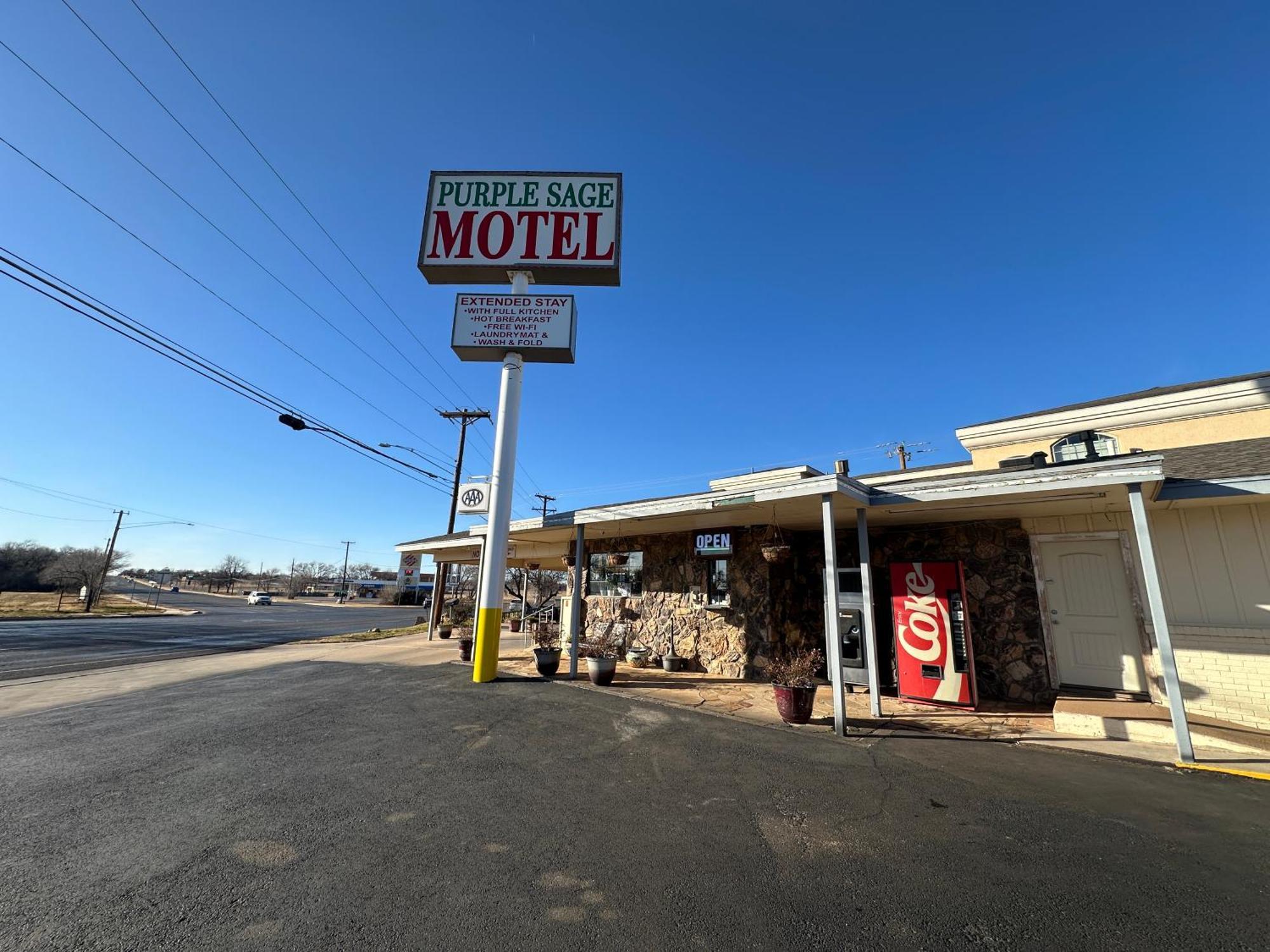 Purple Sage By Oyo Snyder Tx Motel Bagian luar foto